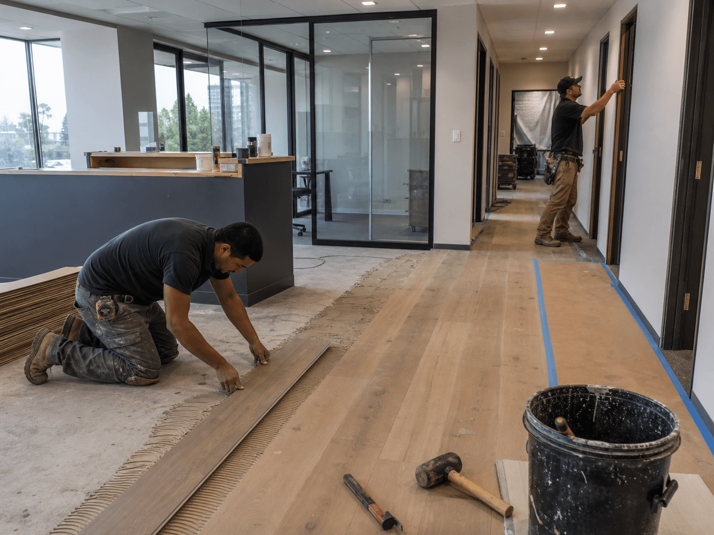 Commercial office improvements