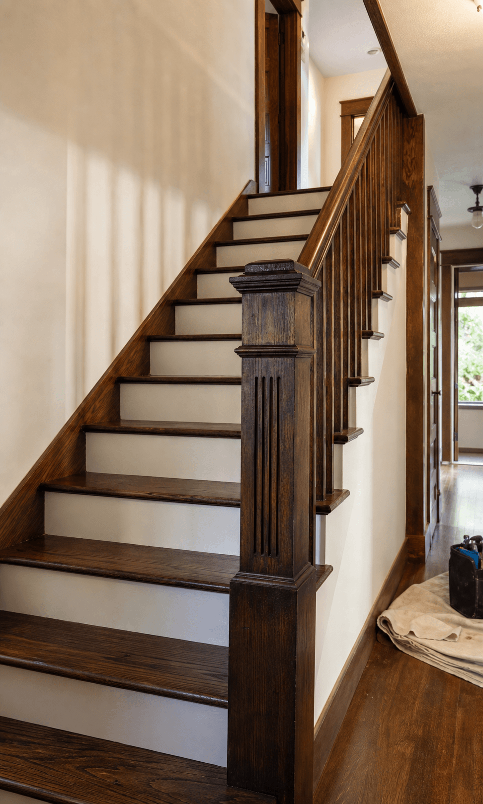 Staircase refinish